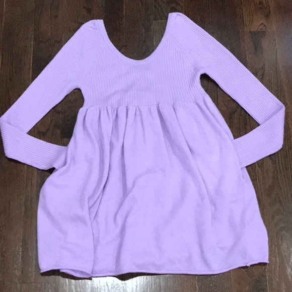 Free People Luxe Sweater Babydoll Dress Z31-1 - Picture 2 of 6